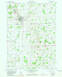 Morenci 1960 topographic map thumbnail