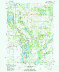 Mottville 1981 topographic map thumbnail
