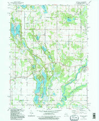 Mottville 1992 topographic map thumbnail