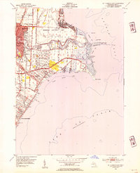 Mt Clemens East 1952 topographic map thumbnail