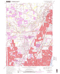 Mt Clemens West 1968 topographic map thumbnail