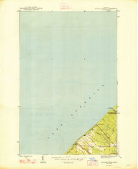 Muggun Creek 1948 topographic map thumbnail