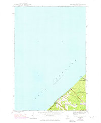 Muggun Creek 1946 topographic map thumbnail