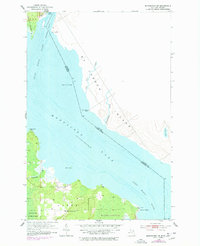 Munuscong NE 1953 topographic map thumbnail