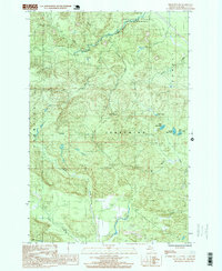 Negaunee NW 1996 topographic map thumbnail