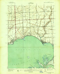New Baltimore 1939 topographic map thumbnail