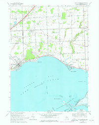 New Baltimore 1968 topographic map thumbnail