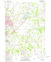 Niles East 1981 topographic map thumbnail