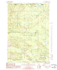 Northland NW 1986 topographic map thumbnail