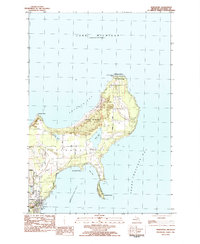 Northport 1983 topographic map thumbnail
