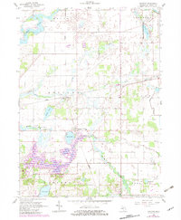 Nottawa 1961 topographic map thumbnail