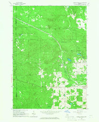 Ogemaw Springs 1965 topographic map thumbnail