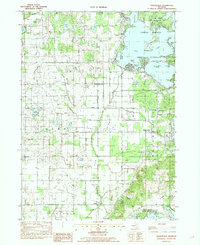 Orangeville 1982 topographic map thumbnail