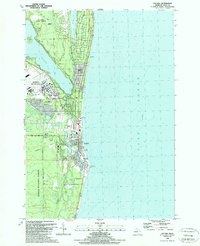 Oscoda 1989 topographic map thumbnail