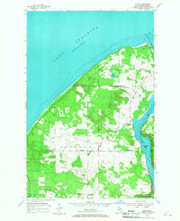 Oskar 1954 topographic map thumbnail