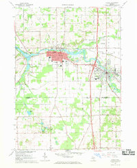 Otsego 1967 topographic map thumbnail