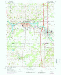 Otsego 1967 topographic map thumbnail