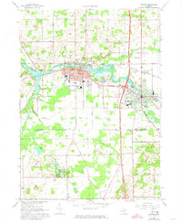 Otsego 1967 topographic map thumbnail