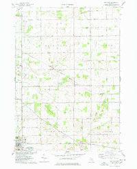 Ovid East 1974 topographic map thumbnail