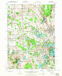 Oxford 1943 topographic map thumbnail