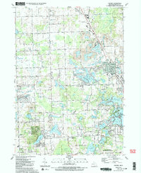 Oxford 1991 topographic map thumbnail