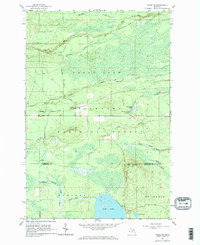 Ozark NE 1964 topographic map thumbnail
