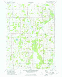 Parkers Corners 1973 topographic map thumbnail