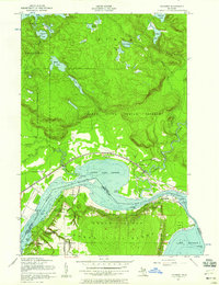 Payment 1951 topographic map preview