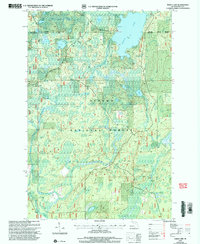 Perch Lake 1999 topographic map thumbnail