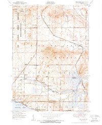 Pere Cheney 1951 topographic map thumbnail