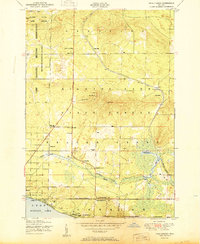 Pere Cheney 1951 topographic map thumbnail