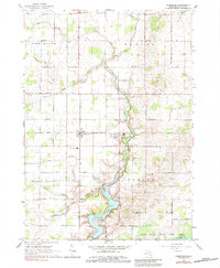 Perrinton 1965 topographic map thumbnail