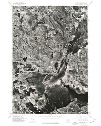 Petoskey NE 1975 topographic map thumbnail