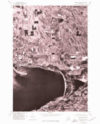 Petoskey NW topographic map thumbnail