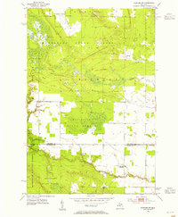 Pickford NW 1953 topographic map thumbnail