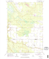 Pickford NW 1953 topographic map thumbnail
