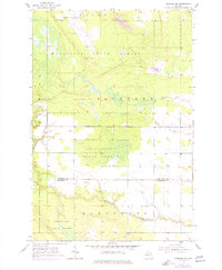 Pickford NW 1953 topographic map thumbnail