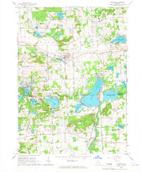 Pinckney 1965 topographic map thumbnail