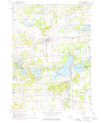Pinckney 1965 topographic map thumbnail