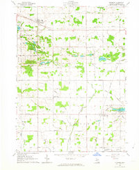 Pittsford 1962 topographic map thumbnail