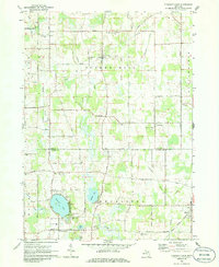 Pleasant Lake 1970 topographic map thumbnail