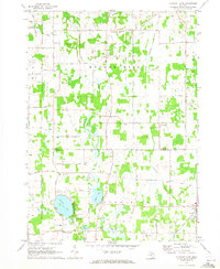Pleasant Lake 1970 topographic map thumbnail