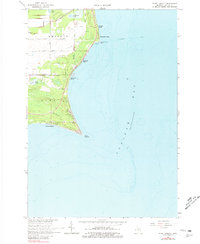 Point Lookout 1966 topographic map thumbnail