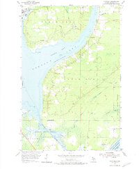 Point Mills 1954 topographic map thumbnail