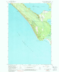 Pointe Aux Chenes 1964 topographic map thumbnail