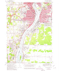 Port Huron 1968 topographic map preview