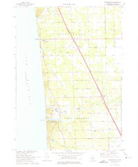 Port Sheldon 1972 topographic map thumbnail