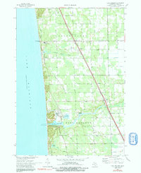 Port Sheldon 1972 topographic map thumbnail