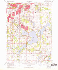 Portage 1967 topographic map thumbnail
