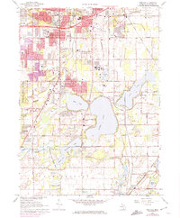 Portage 1967 topographic map thumbnail
